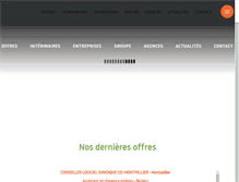 Tablet Screenshot of groupe-empleo.com
